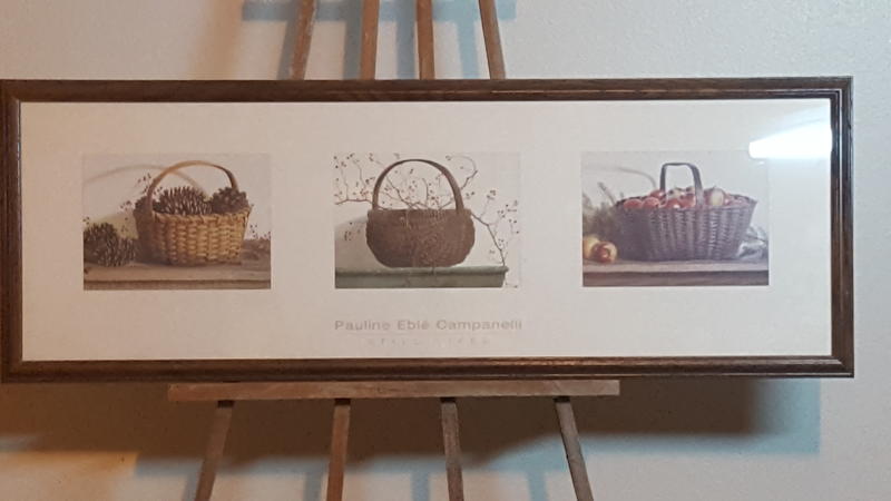 Three Flower Baskets