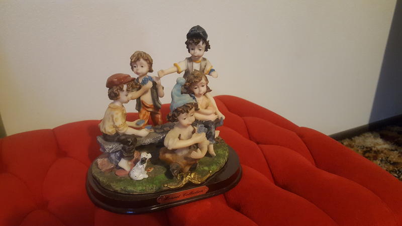 Boys Playing Statue in Mint Condition