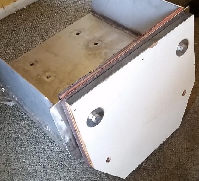 SS Outboard Mount for Swim Deck SUPER HEAVY DUTY