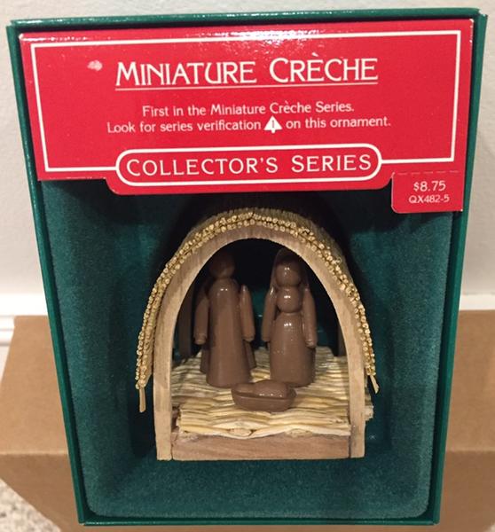 Vintage Hallmark Nativity Ornament