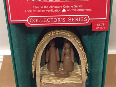 Vintage Hallmark Nativity Ornament