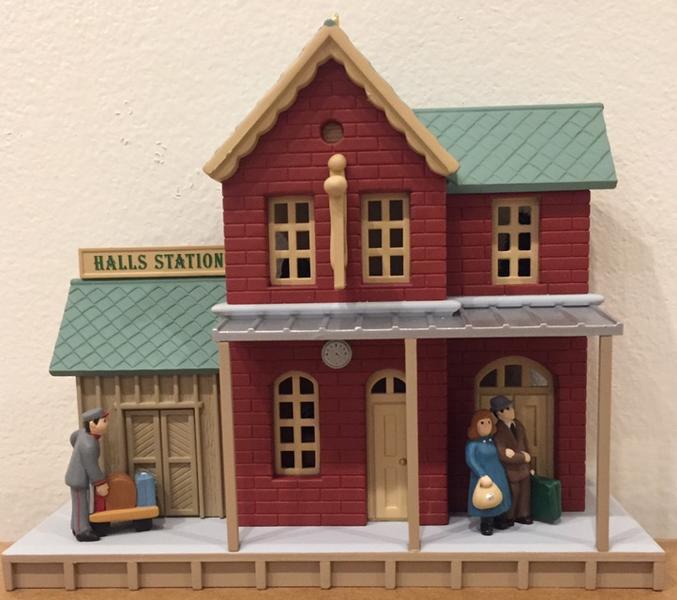 Vintage Hallmark Halls Station