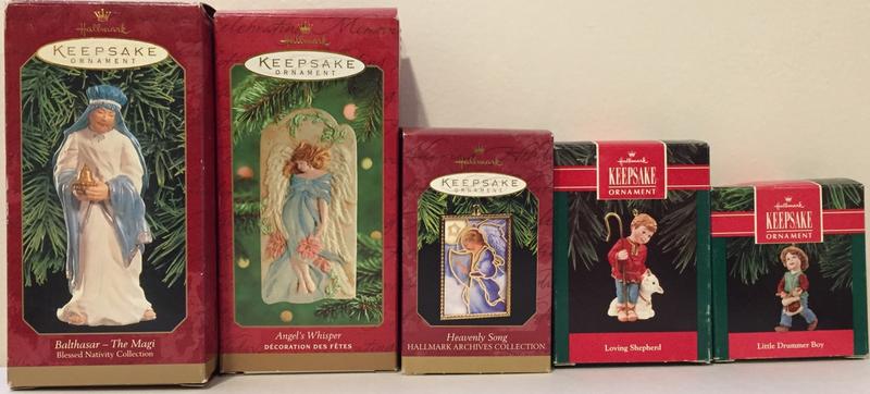 Hallmark Religious Nativity Christmas Ornaments