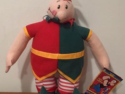 Popeye’s Friend Wimpy as Christmas Elf Plush Doll
