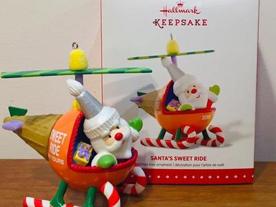 Santa’s Sweet Ride - Hallmark Ornament