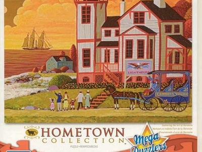 NEW! 1000 pc Mega Puzzle Sunset Visit