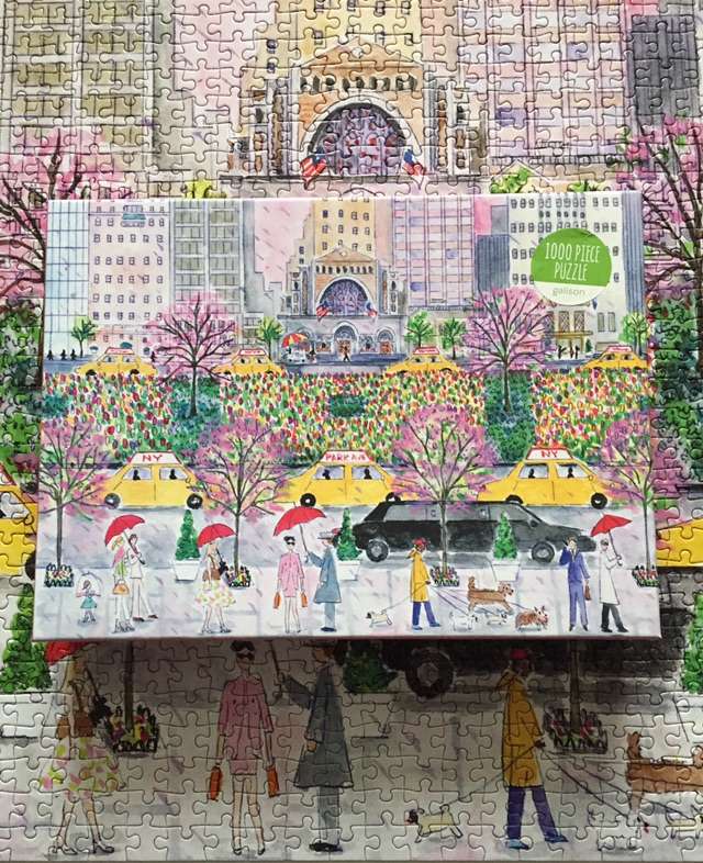New York in Spring 1000pc Puzzle