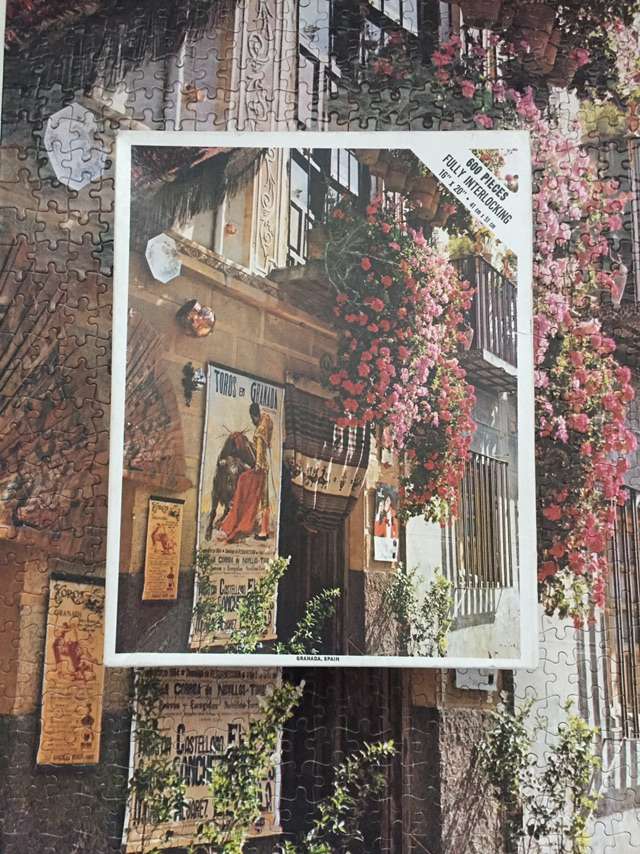 Vintage Whitman Puzzle - Granada, Spain