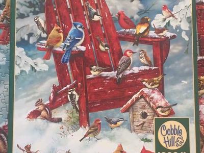 Adirondack Birds 1000pc Cobble Hill Puzzle