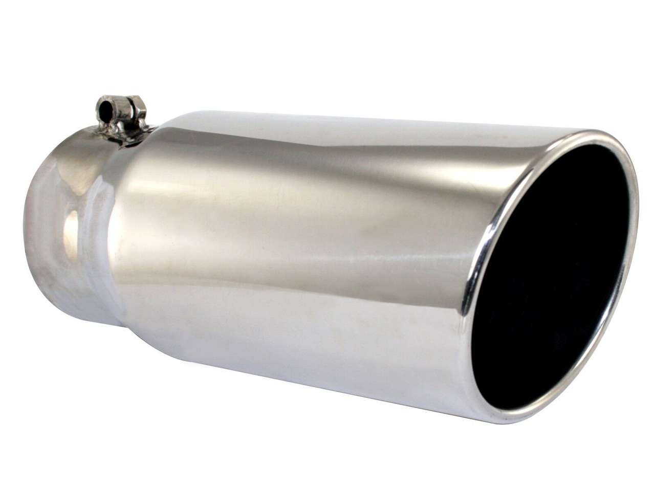 AFE MACH Force-Xp 304 Stainless Steel Clamp-on Exhaust Tip Polished Truck Diesel performance car Tip 49-90002