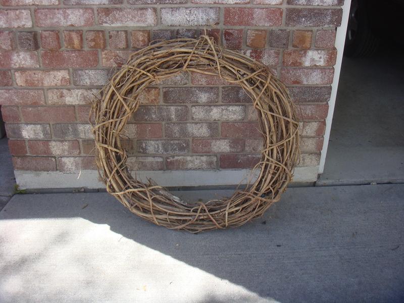 Grape vine wreath