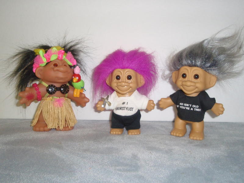 Trolls 5 doll set