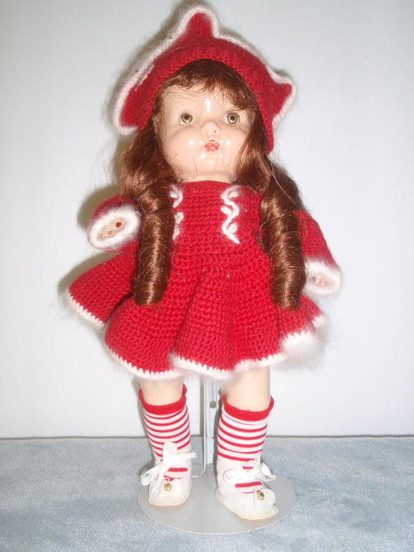 Antique 1937 composition doll