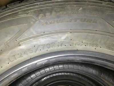 LT245/70R17 E Goodyear Wrangler
