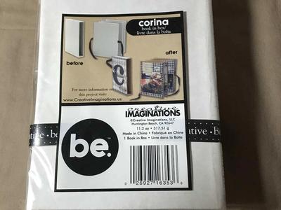 Corina Book In A Box Creative Imaginations Bare Elements Discontinued, NIP Or Create