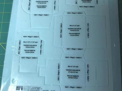 Stampin Up and PC Coluzzle Mini Envelope Templates, Large Square, +