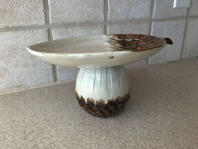 Potpourri Acorn Dish 6in High x 10in Long x 7in Wide