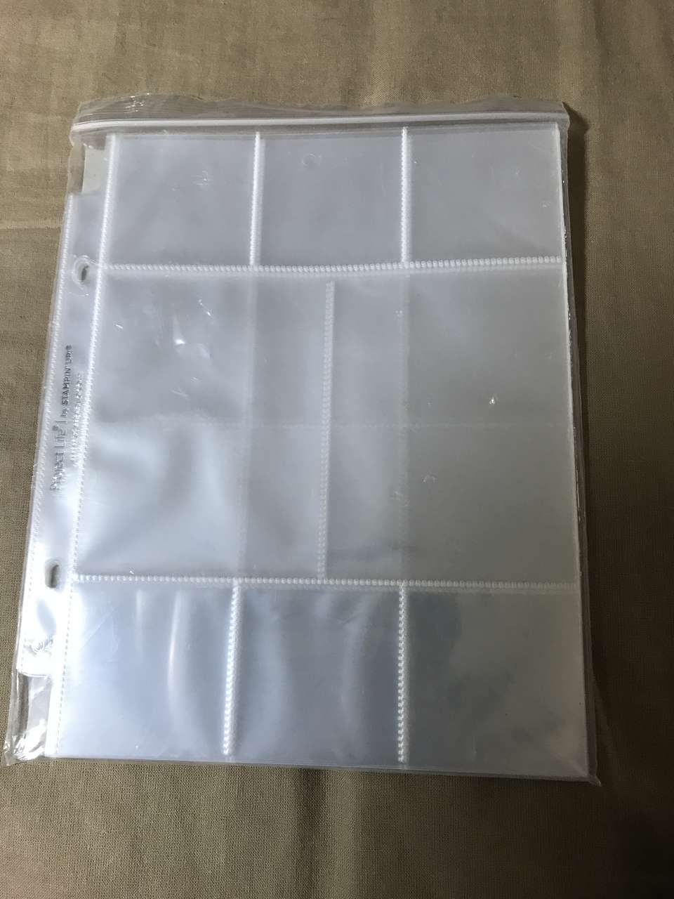 Stampin Up On Board ATC Trio Album NIP, Page Protectors Ring ATC or 6”x8” Pocket Pages