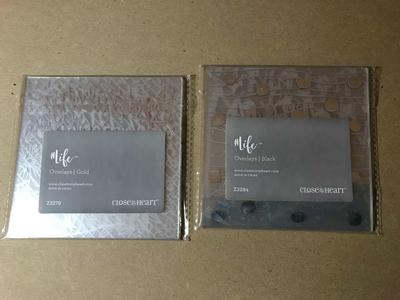 Close To My Heart #Life Overlays Gold or Black, You Pick