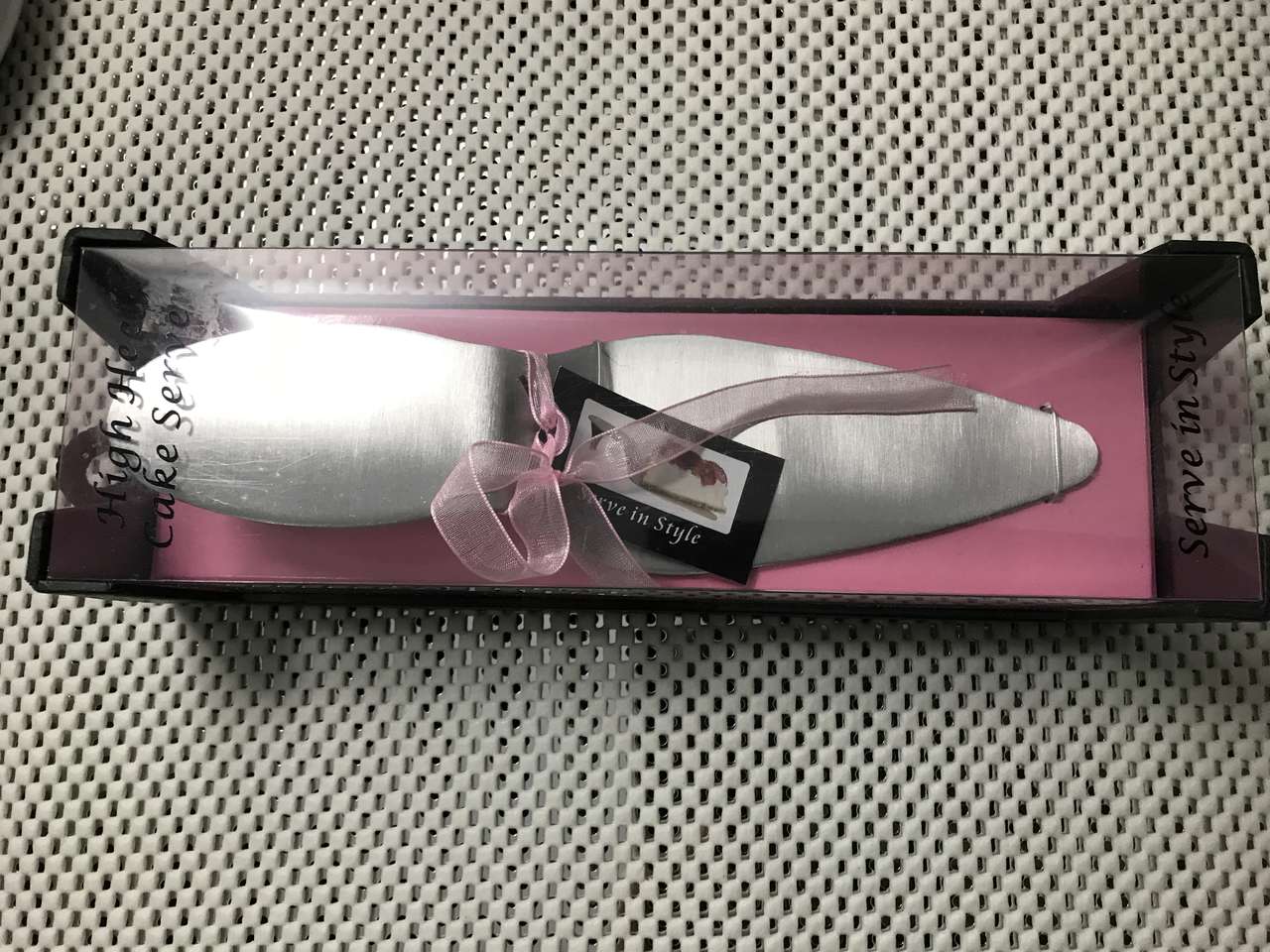 Wild Eye Designs High Heel Cake Server, NIB