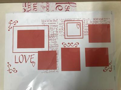 LOVE 2 Pages Kit 12”x12” New