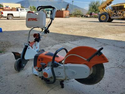 Stihl TS800 Concrete Saw With Water Cart