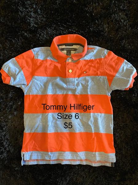 Kids Tommy Hilfiger Polo Great Shape Size 6 $5