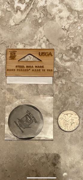 US Open Pebble Beach Golf Steel Ball Marker New$15