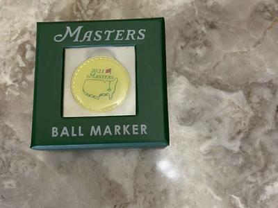 Masters Golf 2021 Ball Marker Authentic NIB $20
