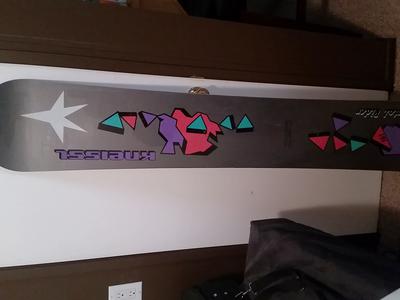 Extremely Rare Snowboard: 90/91 Kneissl Crystal Rider 161 Snowboard for Sale