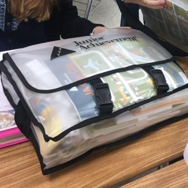 Clear Vinyl Shoulder Bag