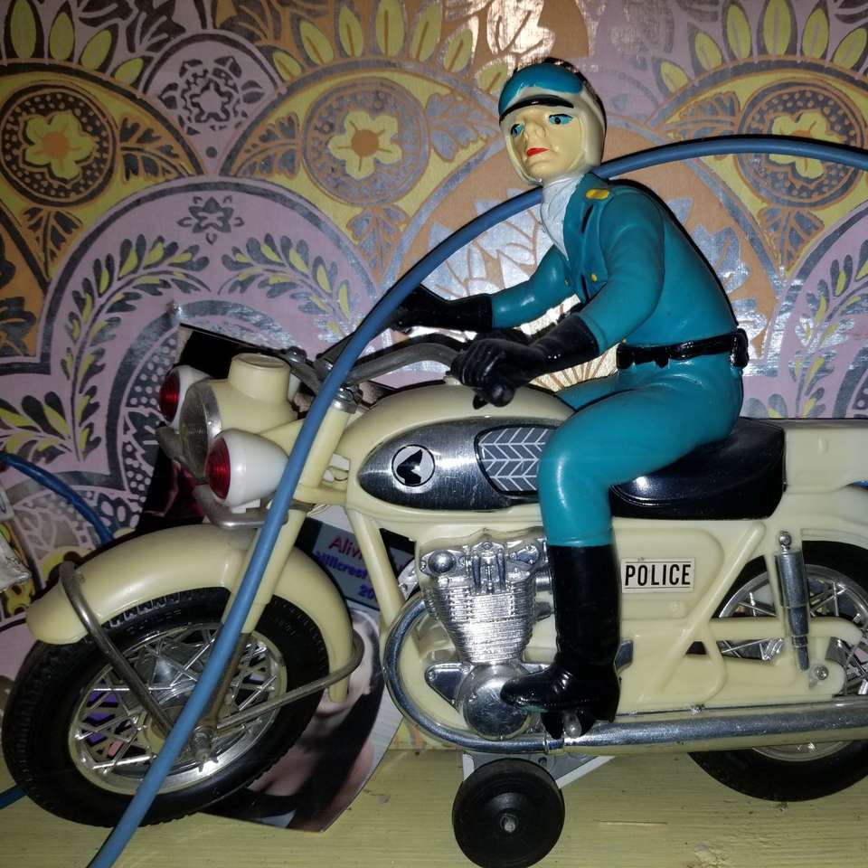 Bandai police motorcycle