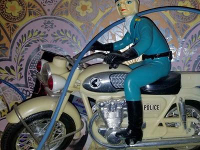 Bandai police motorcycle