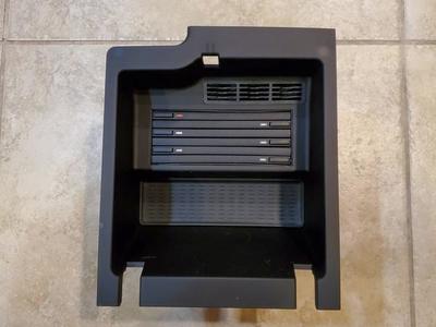 BMW X5 E53 OEM center console cd storage holder