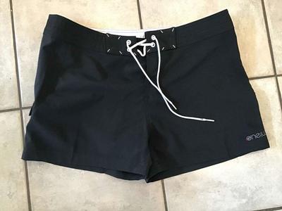 ONEILL Womens Black Board Shorts (Size 13)