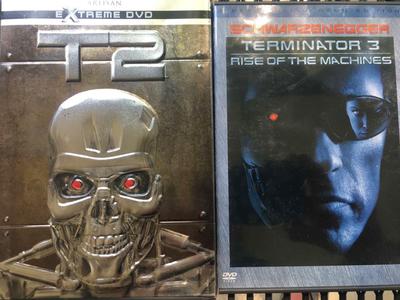 Terminator 2 judgment day/Terminator 3 DVD’S