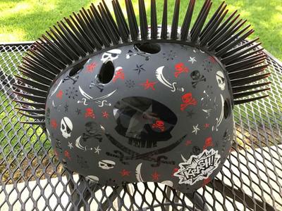 Medium 54 -58cm Pirate Youth Sports Helmet