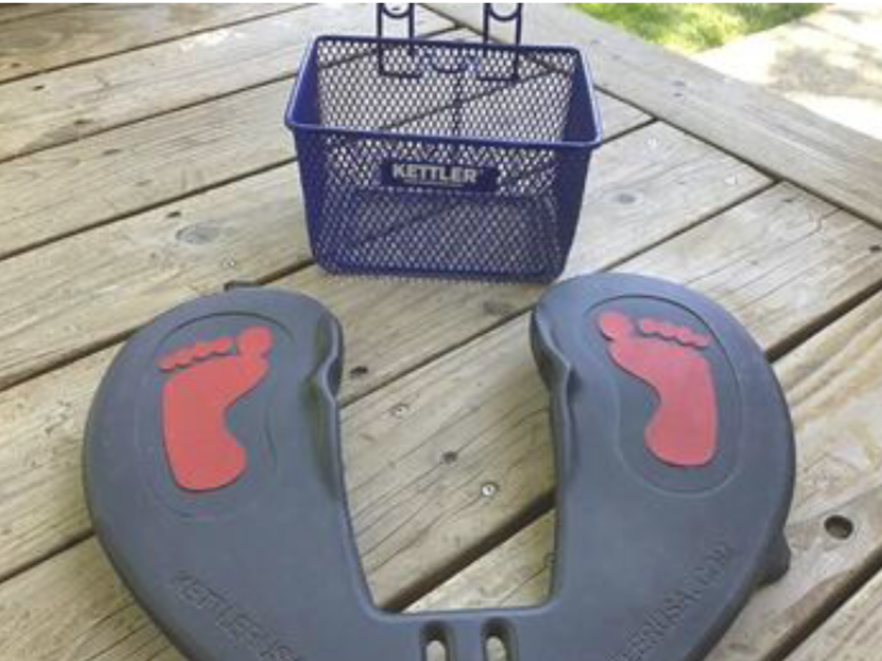 Kettler Footrest & Basket