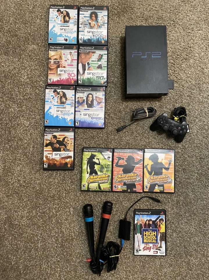 PlayStation 2 Karaoke & sing along games