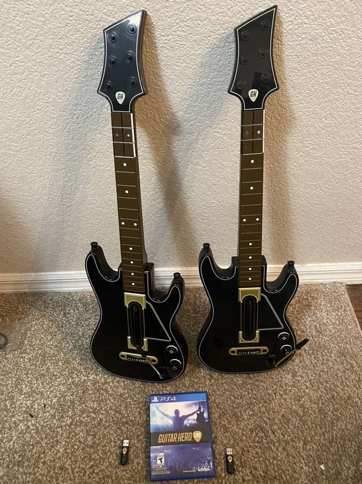 PS4 Guitar Hero Live Sets, Like New!