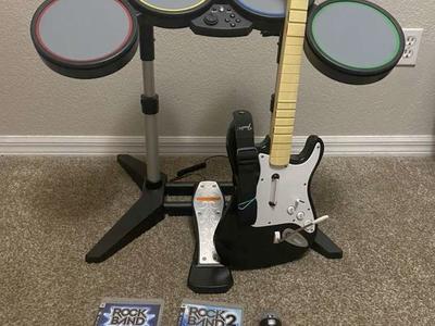 PlayStation 3 Rock Band Guitar Hero + More Avail