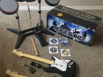 PS3 (PS4 Drums) Rock Band Guitar Hero. Read Below