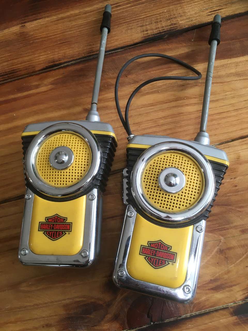 2 Harley Davidson Walkie Talkies