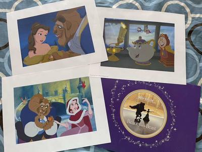 Beauty And The Beast Lithograph