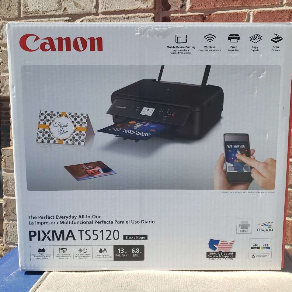 Canon Pixma TS 5120 Color Printer, Scanner and Cop