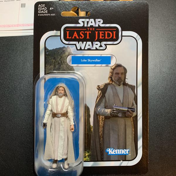 Star Wars Last Jedi Vintage Luke PRICE DROPPED!