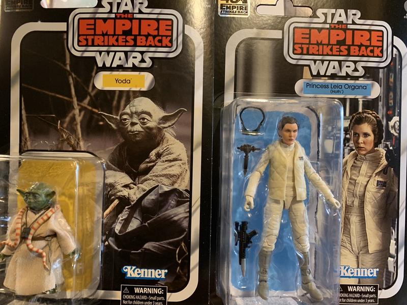 Star Wars 40th Anniversary Leia Hoth & Yoda