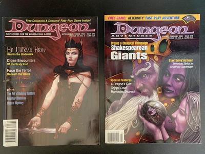 Dungeons & Dragons Dungeons Magazines