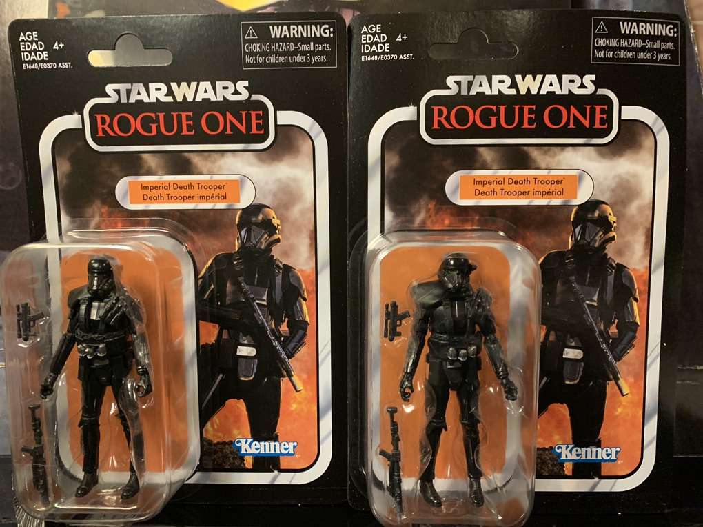 Star Wars Vintage Card Death Trooper Rogue One!