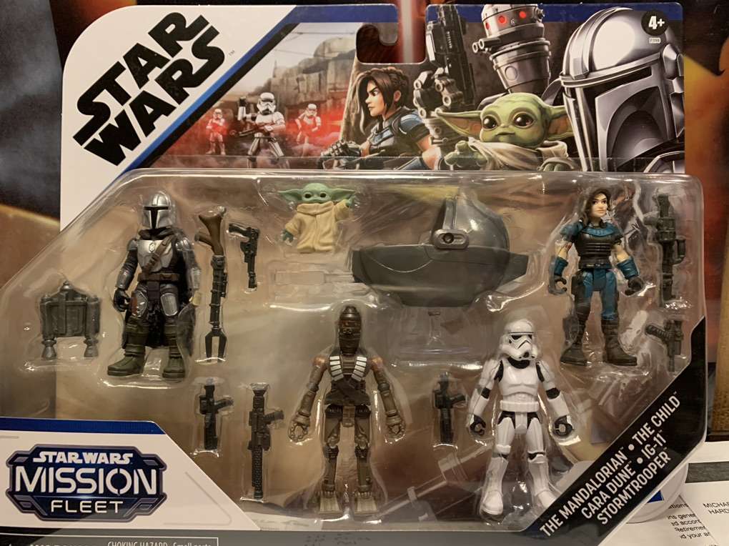 Star Wars Mission Fleet Mandalorian And Cara Dune